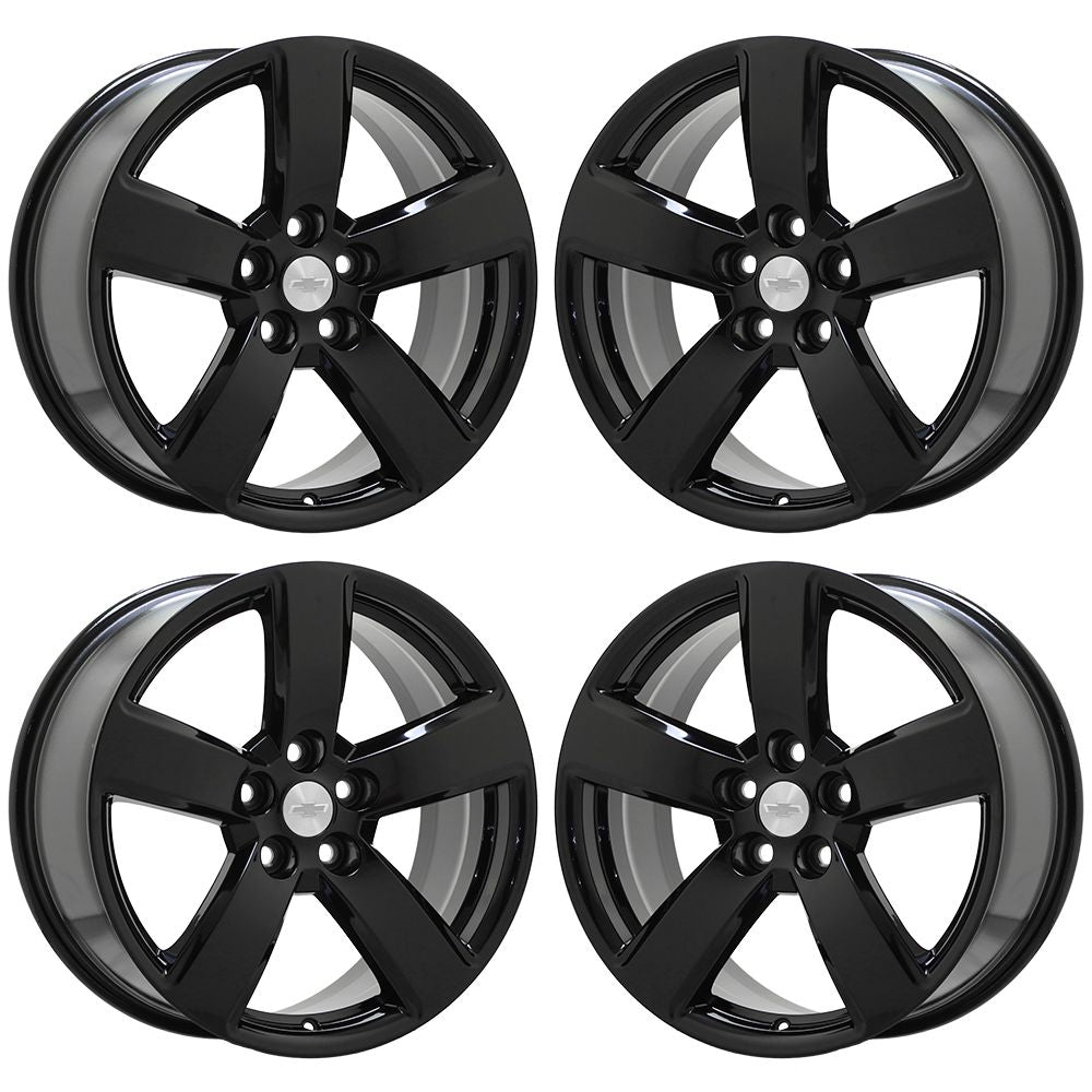 19" Chevrolet Malibu LTZ Gloss Black wheels rims Factory OEM set 5562